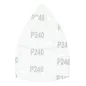Papiery ścierne żelazko na rzep 102 x 152 mm, P240, 5 szt.