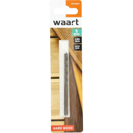 Wiertło do drewna z potrójną spiralą 5.0 mm