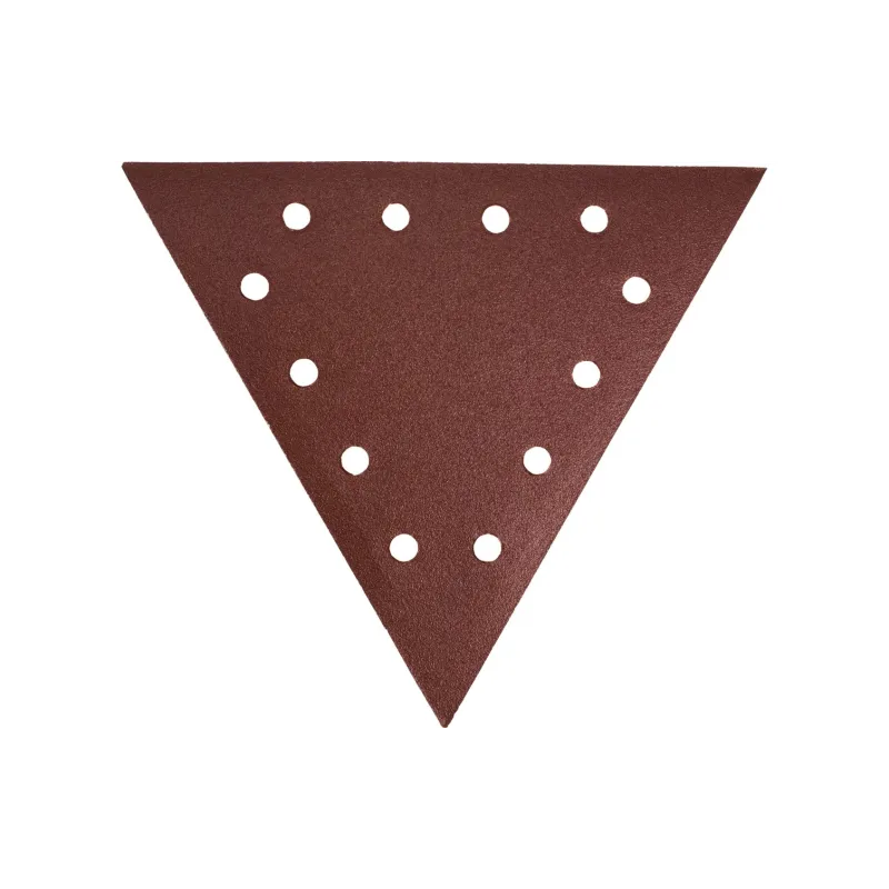 Papiery ścierne delta na rzep 285 x 285 mm, P180, 5 szt.