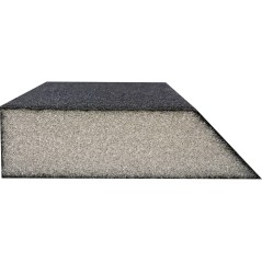 Gąbka ścierna skośna 120 x 90 x 25 mm, P180