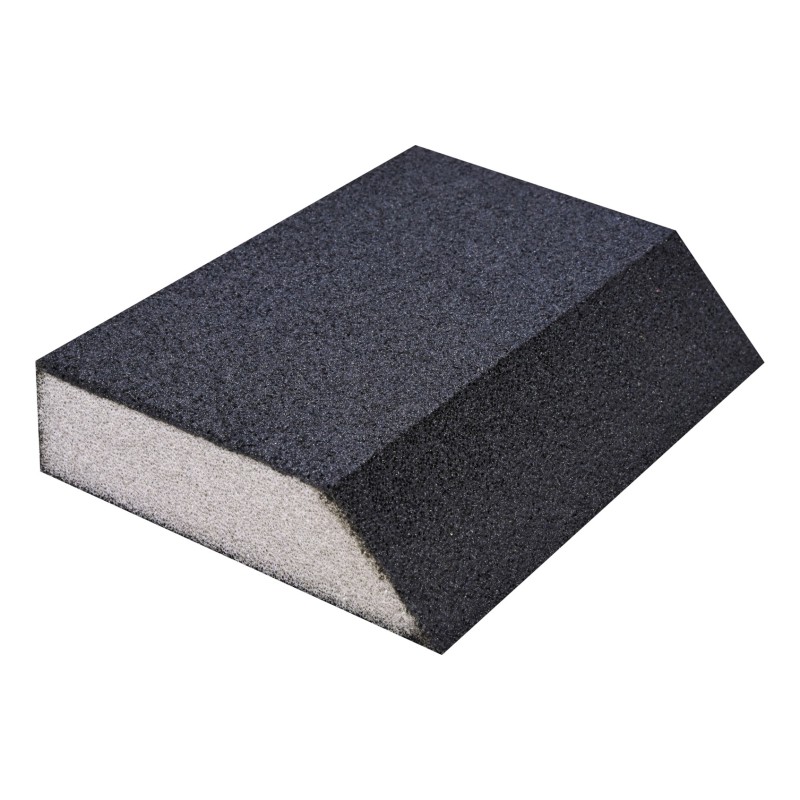 Gąbka ścierna skośna 120 x 90 x 25 mm, P240 Gąbka ścierna skośna 120 x 90 x 25 mm, P240