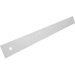 Przymiar liniowy 600 mm, aluminiowy, uchwyt plastikowy