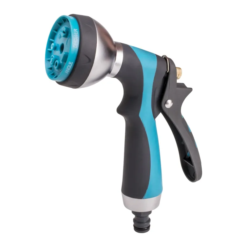 Zraszacz pistoletowy 7-funkcyjny, dwumateriałowy