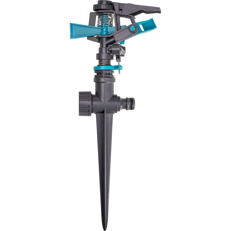 Zraszacz pulsacyjny, regulowany zakres kąta podlewania 0°-360° Zraszacz pulsacyjny, regulowany zakres kąta podlewania 0°-360°