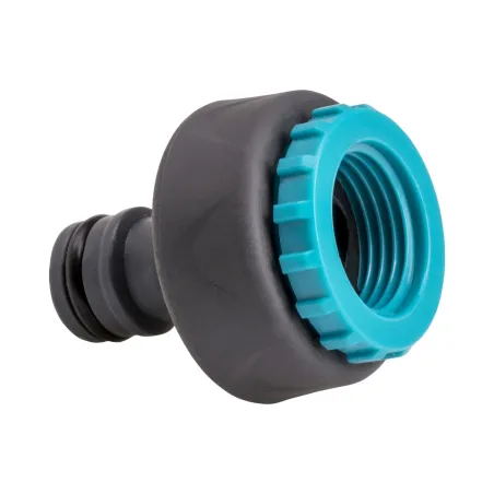 Przyłącze do kranu 1/2', 3/4', gwint wewnętrzny, dwumateriałowe, soft-grip
