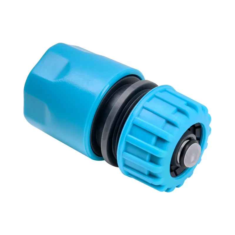 Szybkozłączka 1/2', stop, jednomateriałowa, plastikowa Szybkozłączka 1/2', stop, jednomateriałowa, plastikowa