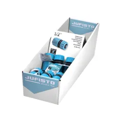 Szybkozłączka 1/2', stop, jednomateriałowa, plastikowa