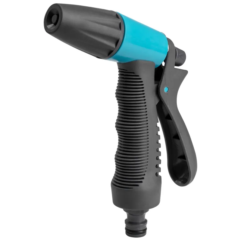 Zraszacz pistoletowy, regulowany, jednomateriałowy