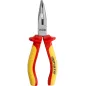 Szczypce wydłużone izolowane 1000 V, wygięte, 160 mm
