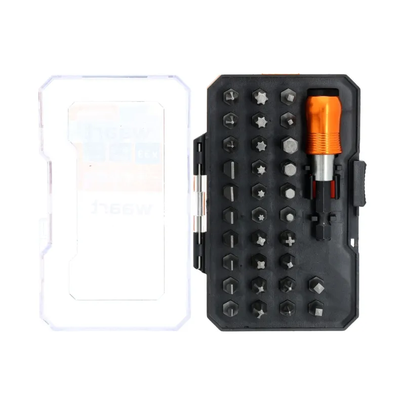 Zestaw końcówek wkrętakowych 33 szt.