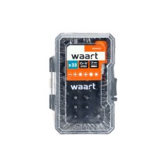 Zestaw końcówek wkrętakowych 33 szt.
