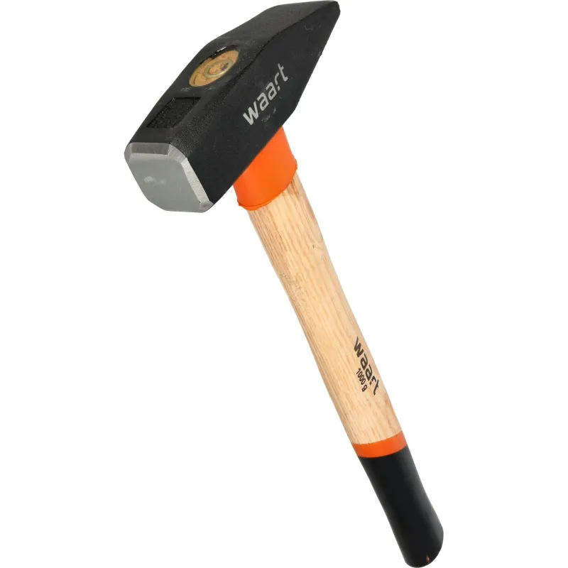 Młotek ślusarski 1000 g, trzonek z drewna jesionowego