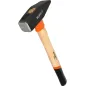 Młotek ślusarski 1000 g, trzonek z drewna jesionowego