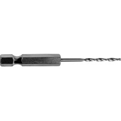 Wiertło do metalu 2.0 mm, uchwyt quick change Hex, szlifowane