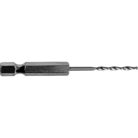 Wiertło do metalu 2.0 mm, uchwyt quick change Hex, szlifowane