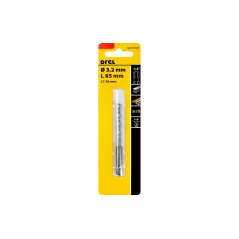 Wiertło do metalu 3.2 mm, uchwyt quick change Hex, szlifowane