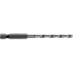 Wiertło do metalu 4.0 mm, uchwyt quick change Hex, szlifowane