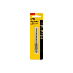 Wiertło do metalu 4.0 mm, uchwyt quick change Hex, szlifowane