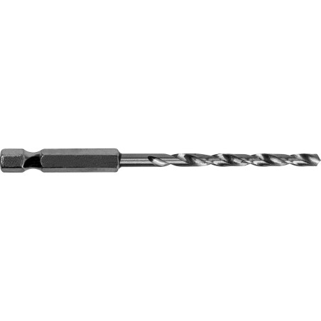 Wiertło do metalu 4.8 mm, uchwyt quick change Hex, szlifowane