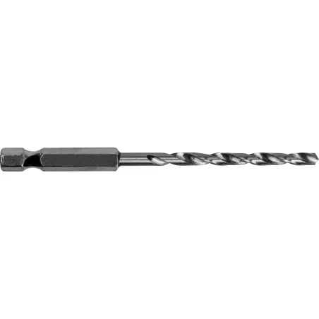 Wiertło do metalu 6.0 mm, uchwyt quick change Hex, szlifowane