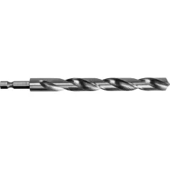 Wiertło do metalu 9.0 mm, uchwyt quick change Hex, szlifowane
