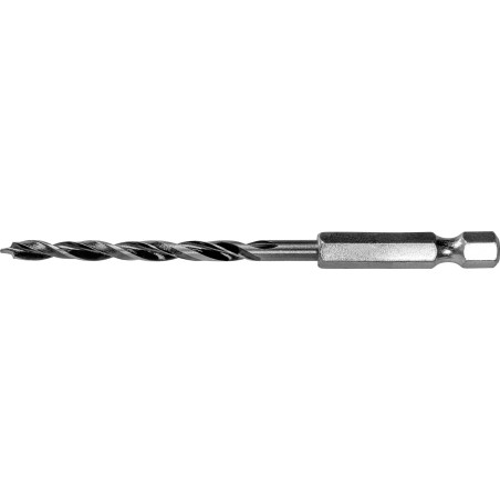 Wiertło do drewna 5.0 mm, uchwyt quick change Hex