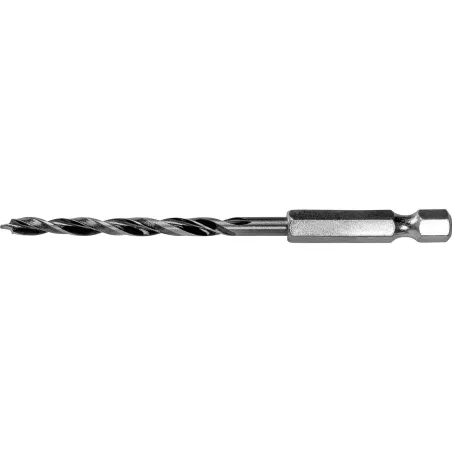 Wiertło do drewna 5.0 mm, uchwyt quick change Hex