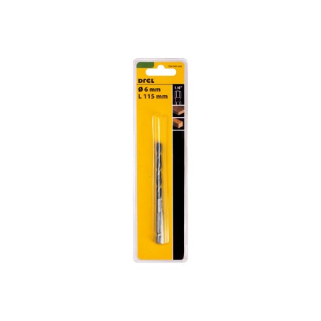 Wiertło do drewna 6.0 mm, uchwyt quick change Hex