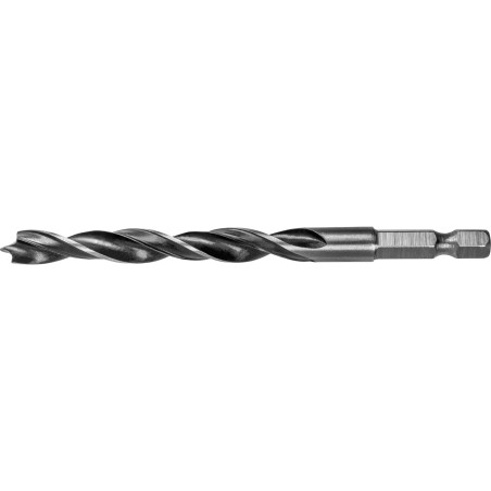 Wiertło do drewna 8.0 mm, uchwyt quick change Hex