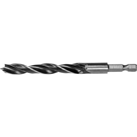 Wiertło do drewna 10.0 mm, uchwyt quick change Hex