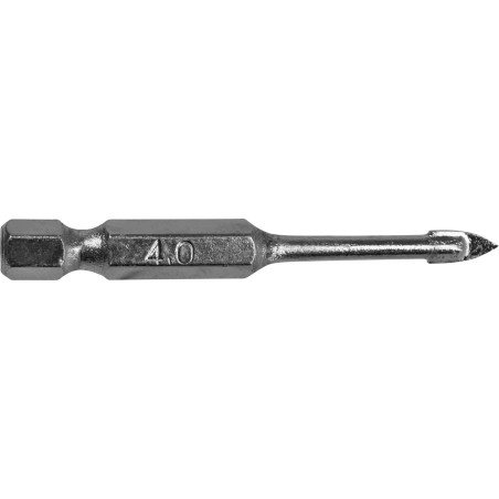 Wiertło do szkła 4.0 mm, uchwyt quick change Hex