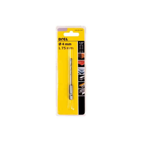 Wiertło uniwersalne 4.0 mm, uchwyt quick change Hex