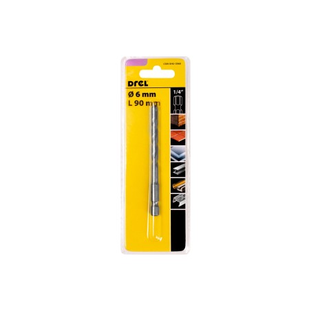 Wiertło uniwersalne 6.0 mm, uchwyt quick change Hex