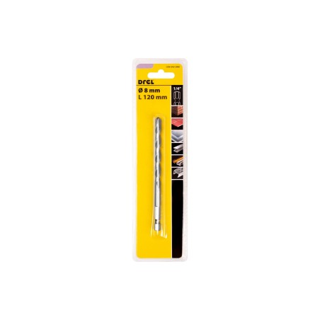 Wiertło uniwersalne 8.0 mm, uchwyt quick change Hex