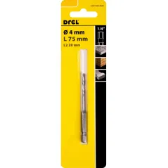Wiertło do betonu 4.0 mm, uchwyt quick change Hex
