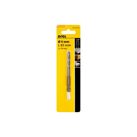 Wiertło do betonu 5.0 mm, uchwyt quick change Hex