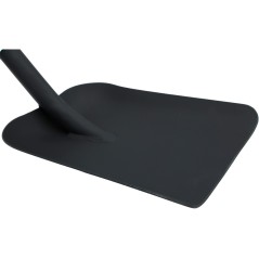 Łopata piaskowa, trzonek metalowy, plastikowy uchwyt