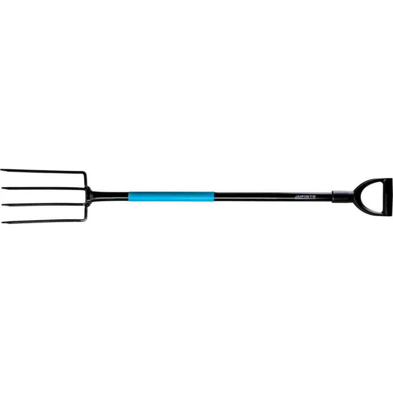 Widły do kopania, 4 zęby, trzonek metalowy, uchwyt plastikowy Widły do kopania, 4 zęby, trzonek metalowy, uchwyt plastikowy