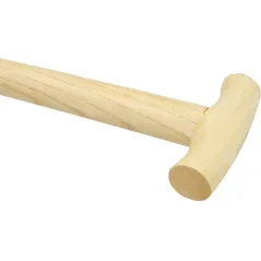 Łopata piaskowa, drewniany trzonek, uchwyt "T"