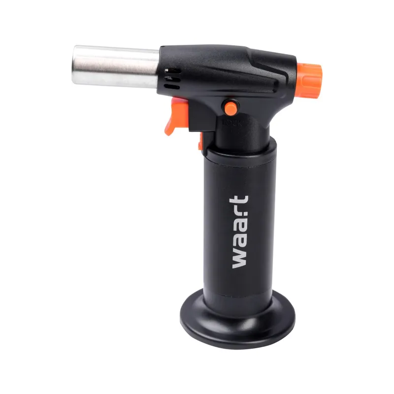 Palnik gazowy napełniany z zapłonem piezo 1300°C, alumniowy korpus