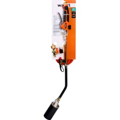 Palnik dekarski pojedyncza dysza 60 mm, z zapłonem piezo, reduktor 0.5-4 bar