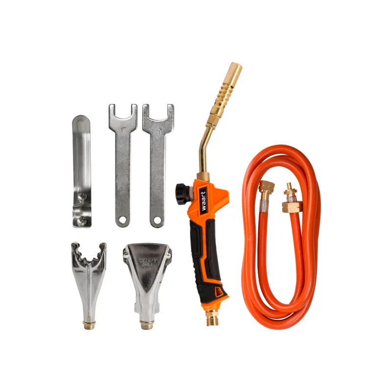 Palnik do lutowania miedzi, dysze 17-40 mm, wąż 2 m