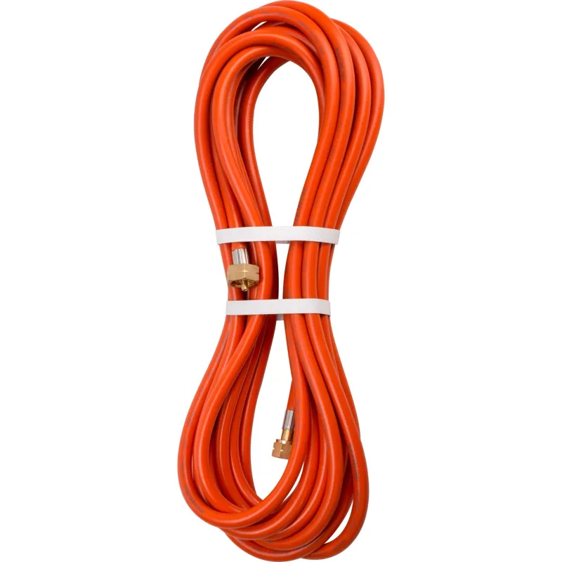 Wąż do palników 10 m, M16.2 L - M21.7x1.8, mosiężne końcówki