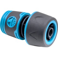 Szybkozłączka uniwersalna 1/2'-3/4', dwumateriałowa, soft-grip