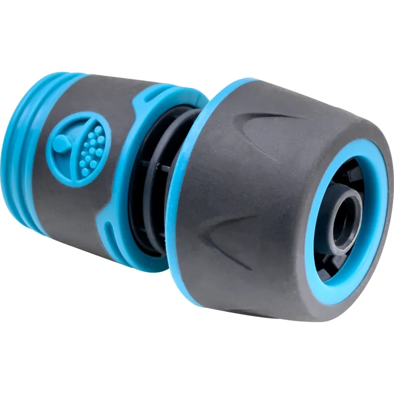 Szybkozłączka uniwersalna 1/2'-3/4', dwumateriałowa, soft-grip