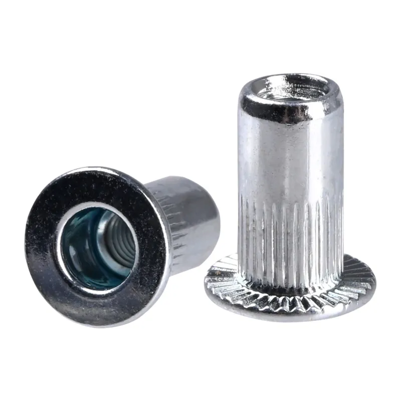 Nitonakrętki z kołnierzem M3, stalowe, 50 szt. Nitonakrętki z kołnierzem M3, stalowe, 50 szt.