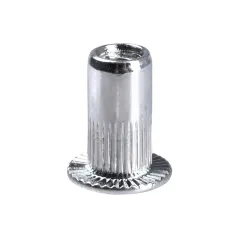 Nitonakrętki z kołnierzem M3, stalowe, 50 szt.