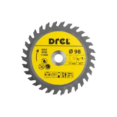 Zestaw tarcz 85 x 15 mm, diamentowa segmentowa, TCT, uniwersalna, 3 szt.