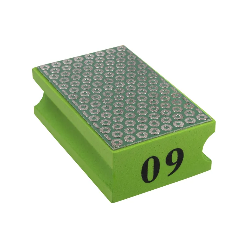 Gąbka diamentowa do ręcznego szlifowania, P60, 94 x 60 x 32 mm