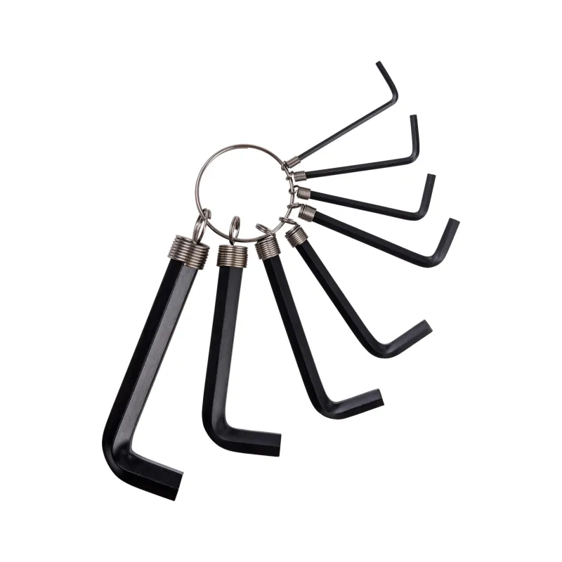 Zestaw kluczy sześciokątnych 2-10 mm, 8 szt. Zestaw kluczy sześciokątnych 2-10 mm, 8 szt.